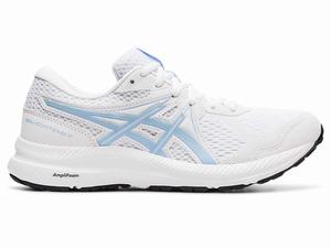 Buty do Chodzenia Damskie Asics Gel-contend 7 Białe Białe | 81045-WUSX