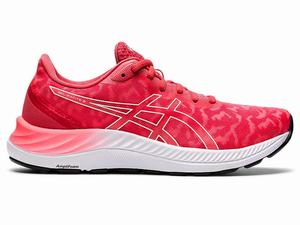 Buty do Chodzenia Damskie Asics Gel-excite 8 Różowe Białe | 20341-EWVZ