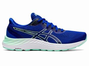 Buty do Chodzenia Damskie Asics Gel-excite 8 Niebieskie | 27016-QCKD