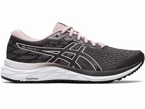 Buty do Chodzenia Damskie Asics Gel-excite 7 Jasny Szare Różowe | 35196-EVKI