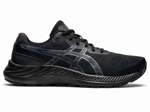 Buty do Chodzenia Damskie Asics Gel-excite 9 Czarne Szare | 61507-BMXJ