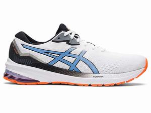 Buty do Chodzenia Męskie Asics Gt-1000 11 Białe Niebieskie | 21406-WZYG