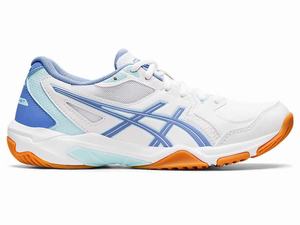 Buty do Siatkówki Damskie Asics Gel-rocket 10 Białe Niebieskie | 62375-BVXD