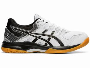 Buty do Siatkówki Damskie Asics Gel-rocket 9 Białe Czarne | 94756-ENAM