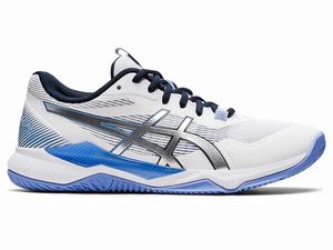 Buty do Siatkówki Damskie Asics Gel-tactic Białe Niebieskie | 59478-NVWG