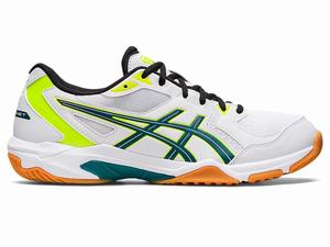 Buty do Siatkówki Męskie Asics Gel-rocket 10 Białe Jasny Zielone | 98160-YFPX