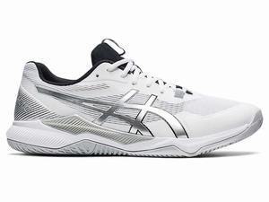 Buty do Siatkówki Męskie Asics Gel-tactic Białe Srebrne | 28601-KEIF