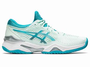 Buty do Tenisa Damskie Asics Court Ff 2 Mięta Niebieskie | 34290-KWXO