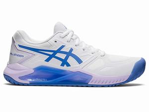 Buty do Tenisa Damskie Asics Gel-challenger 13 Białe Niebieskie | 07642-IPQF