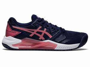 Buty do Tenisa Damskie Asics Gel-challenger 13 Granatowe Różowe | 72498-DHFT