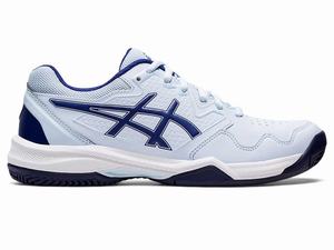 Buty do Tenisa Damskie Asics Gel-dedicate 7 Clay Niebieskie Niebieskie | 26904-TRKE