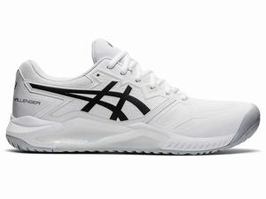 Buty do Tenisa Męskie Asics Gel-challenger 13 Białe Czarne | 73508-UQRT