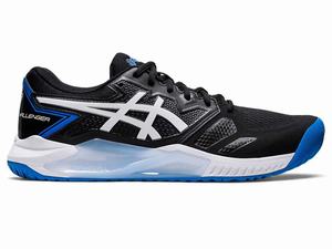 Buty do Tenisa Męskie Asics Gel-challenger 13 Czarne Niebieskie | 79065-BVQC