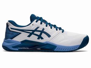 Buty do Tenisa Męskie Asics Gel-challenger 13 Białe Głęboka Indygo | 85670-CAOR