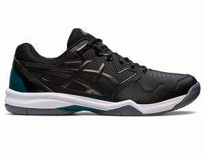 Buty do Tenisa Męskie Asics Gel-dedicate 7 Czarne Szare | 49867-EWKQ