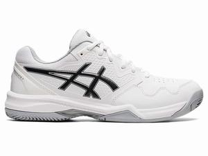 Buty do Tenisa Męskie Asics Gel-dedicate 7 Clay Białe Czarne | 92157-MKGT