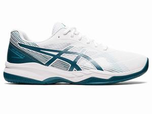 Buty do Tenisa Męskie Asics Gel-game 8 Białe Jasny Zielone | 98635-KAJC