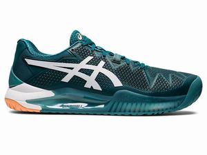 Buty do Tenisa Męskie Asics Gel-resolution 8 Jasny Zielone Białe | 79042-TISC