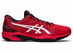 Buty do Tenisa Męskie Asics Solution Speed Ff 2 Czerwone Białe | 57869-VSZI