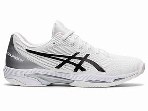 Buty do Tenisa Męskie Asics Solution Speed Ff 2 Białe Czarne | 58314-IFCS