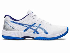 Buty do Tenisa Męskie Asics Solution Swift Ff Białe Niebieskie | 38017-YVQG