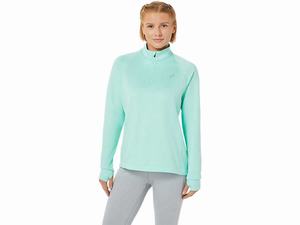 Koszulki Damskie Asics Thermopolis 1/4 Zip Kolorowe | 32874-KFZW