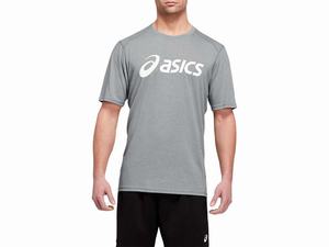 Koszulki Męskie Asics Triblend Treningowe Białe | 17549-ZJLI