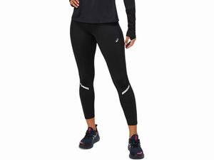 Legginsy Damskie Asics Lite-show Czarne | 41629-HXUE