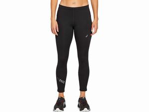 Legginsy Damskie Asics Lite-show Czarne Jasny Szare | 51840-UVDA