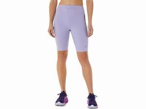 Legginsy Damskie Asics Race Sprinter Fioletowe | 67853-OGMX