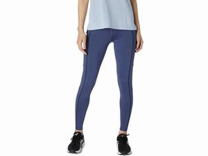 Legginsy Damskie Asics Thermopolis Niebieskie Czarne | 30914-SWRE