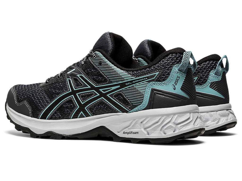 Buty Do Biegania W Terenie Damskie Asics Gel-sonoma 5 Szare Czarne | 04697-JVSK