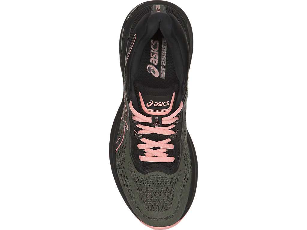 Buty Do Biegania W Terenie Damskie Asics Gt-2000 6 Trailowe Czarne Koralowe | 05948-VPDJ