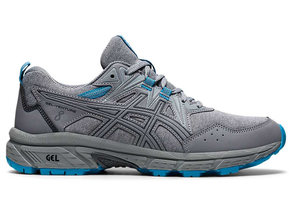 Buty Do Biegania W Terenie Damskie Asics Gel-venture 8 Szare | 08162-LVSR