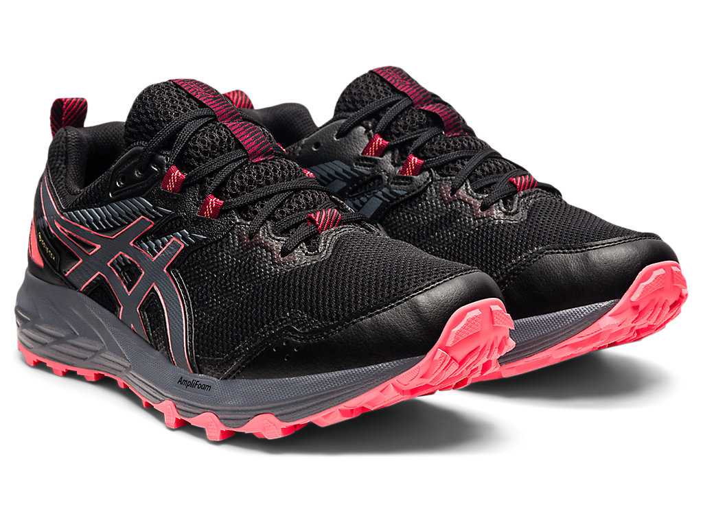 Buty Do Biegania W Terenie Damskie Asics Gel-sonoma 6 G-tx Czarne | 08437-KTOB