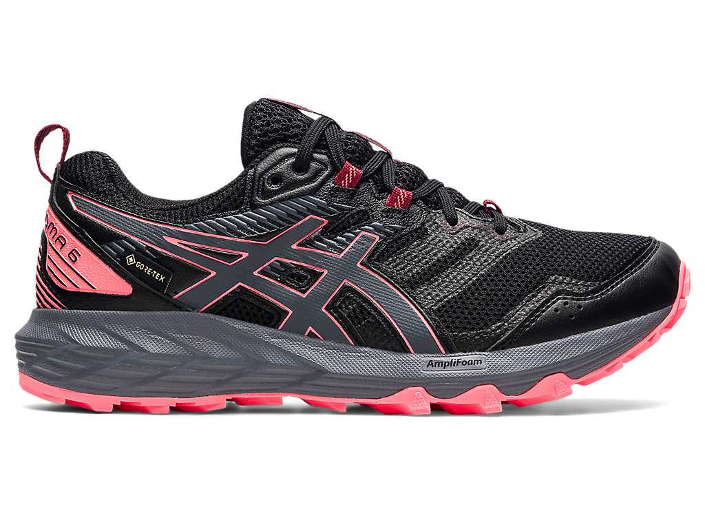 Buty Do Biegania W Terenie Damskie Asics Gel-sonoma 6 G-tx Czarne | 08437-KTOB