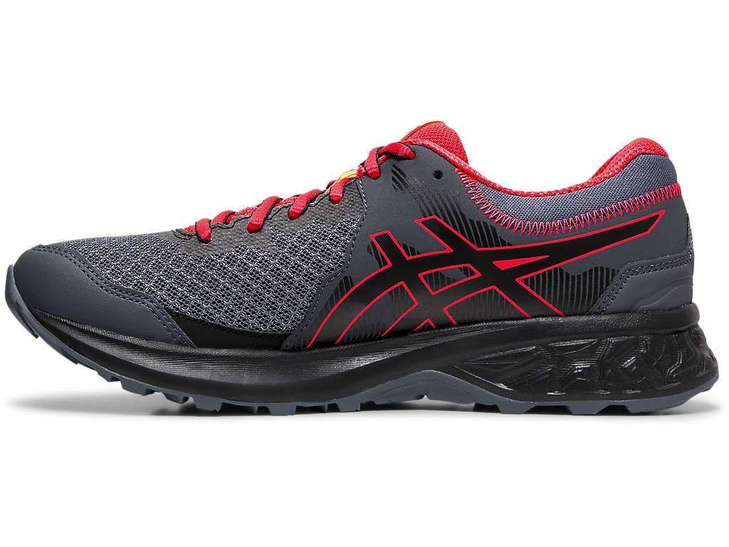 Buty Do Biegania W Terenie Damskie Asics Gel-sonoma 4 Szare Czarne | 09824-UTAL