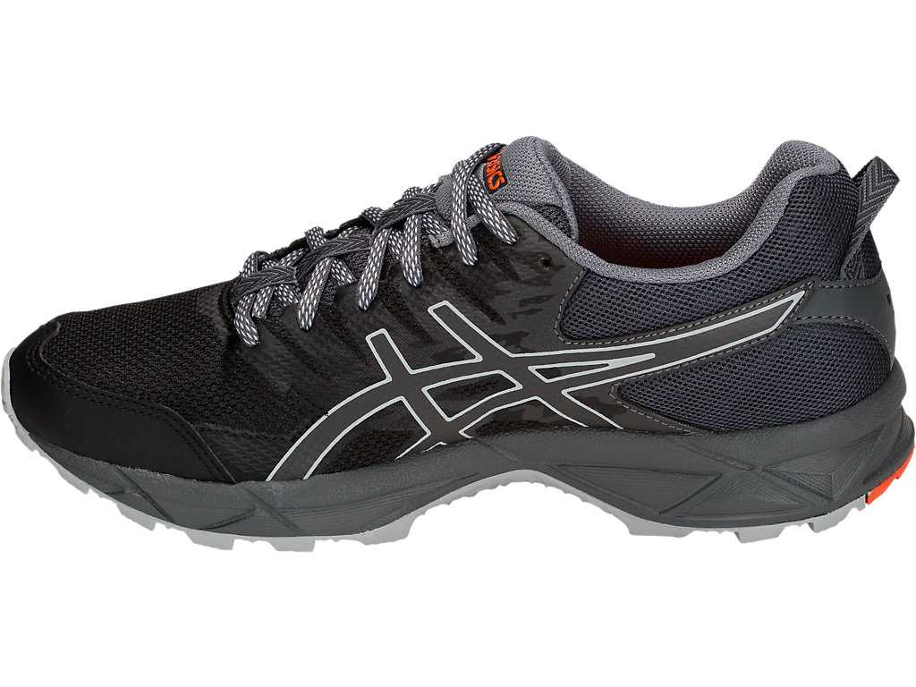 Buty Do Biegania W Terenie Damskie Asics Gel-sonoma 3 Czarne Ciemny Szare | 13864-RZOQ