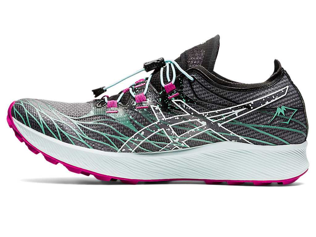 Buty Do Biegania W Terenie Damskie Asics Fuji Speed Czarne | 23469-OBSF