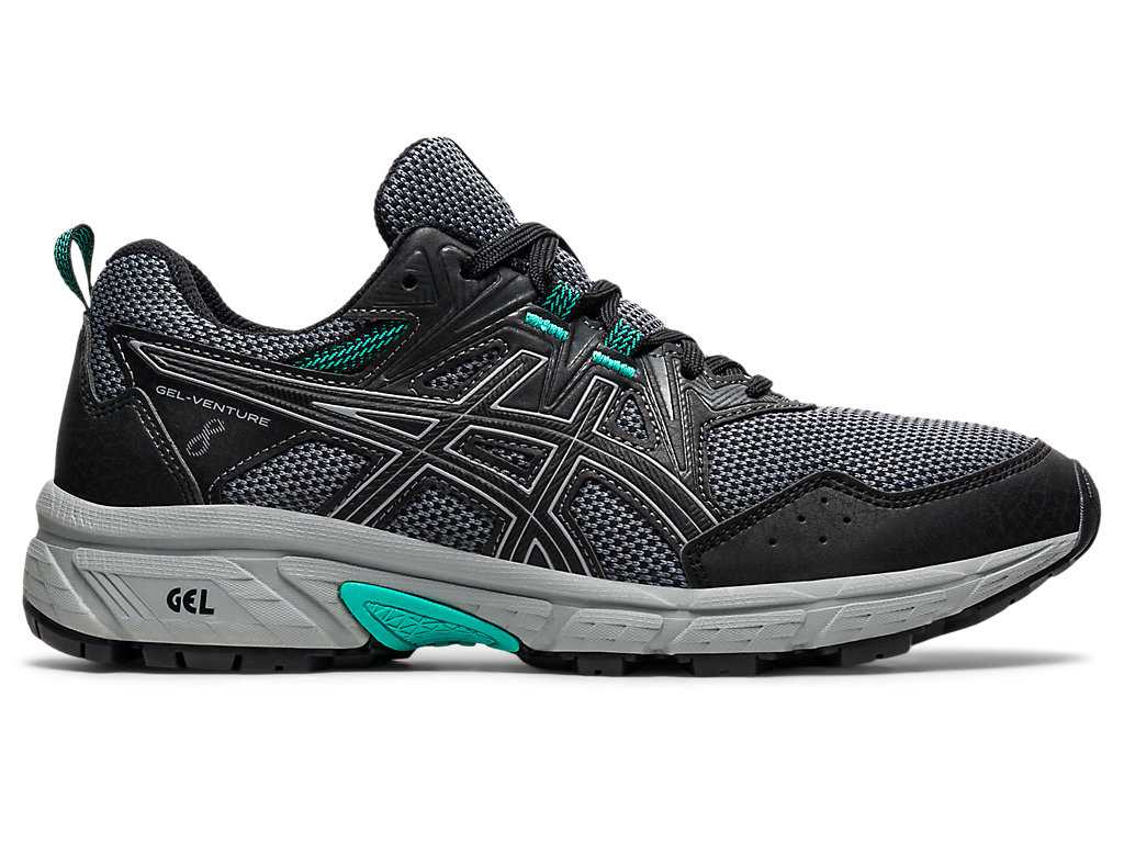 Buty Do Biegania W Terenie Damskie Asics Gel-venture 8 (D) Czarne | 27581-WZPN