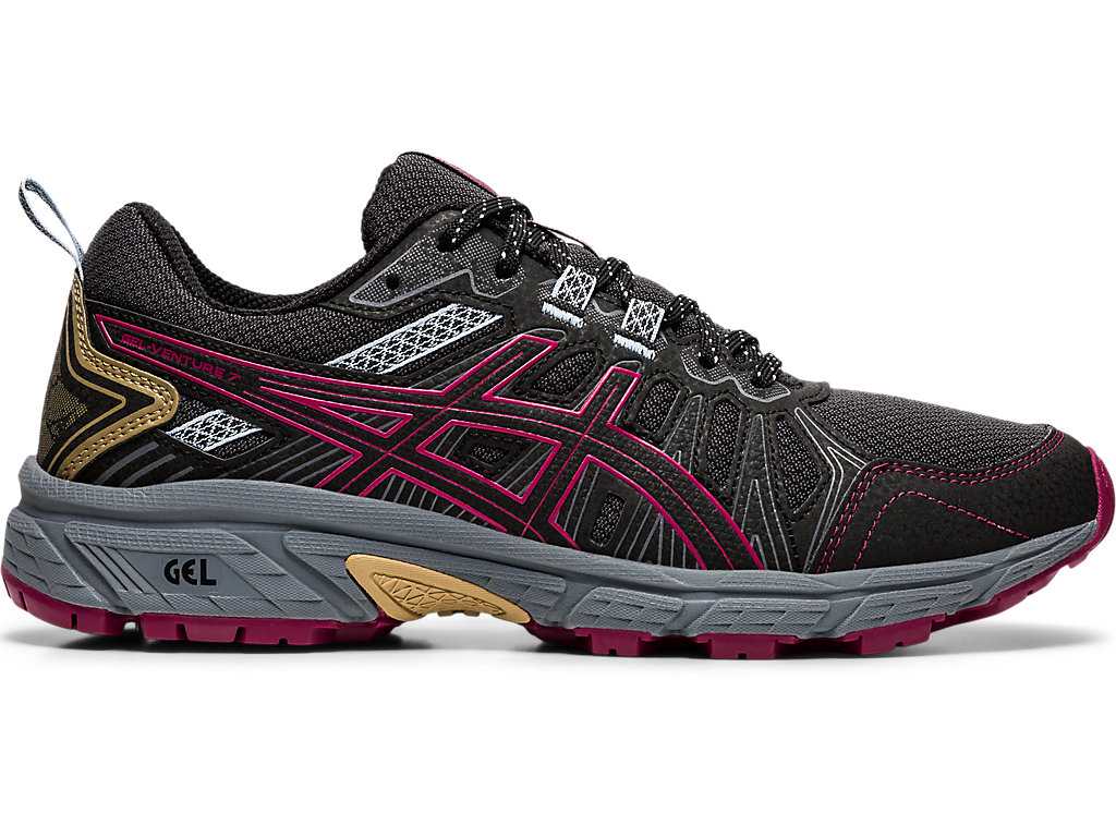 Buty Do Biegania W Terenie Damskie Asics Gel-venture 7 Jasny Szare | 30459-BCKO