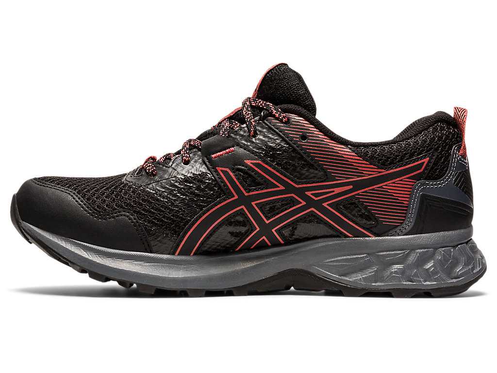 Buty Do Biegania W Terenie Damskie Asics Gel-sonoma 5 G-tx Czarne Różowe | 37569-HJTR