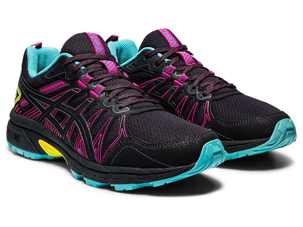 Buty Do Biegania W Terenie Damskie Asics Gel-venture 7 Jasny Szare | 39462-ZALO