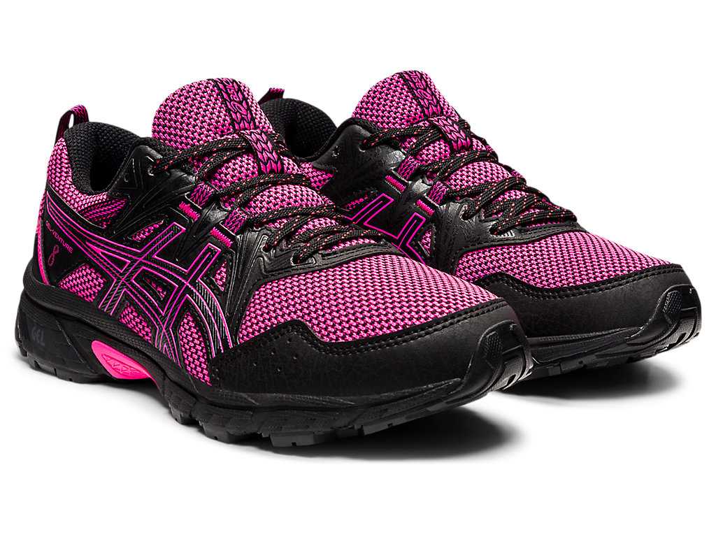 Buty Do Biegania W Terenie Damskie Asics Gel-venture 8 Różowe Różowe | 61294-UJDG