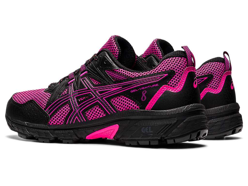 Buty Do Biegania W Terenie Damskie Asics Gel-venture 8 Różowe Różowe | 61294-UJDG