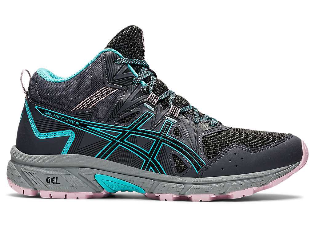 Buty Do Biegania W Terenie Damskie Asics Gel-venture 8 Jasny Szare Mięta | 75312-SVAX