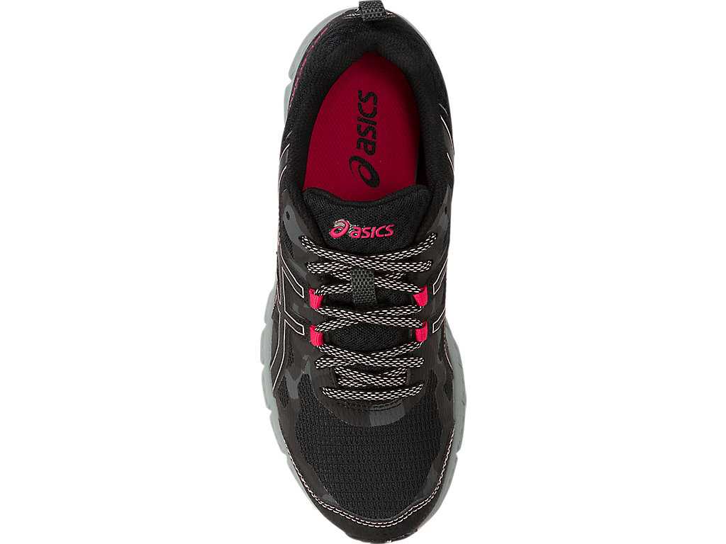 Buty Do Biegania W Terenie Damskie Asics Gel-scram 4 Czarne Ciemny Szare | 84925-RWNP