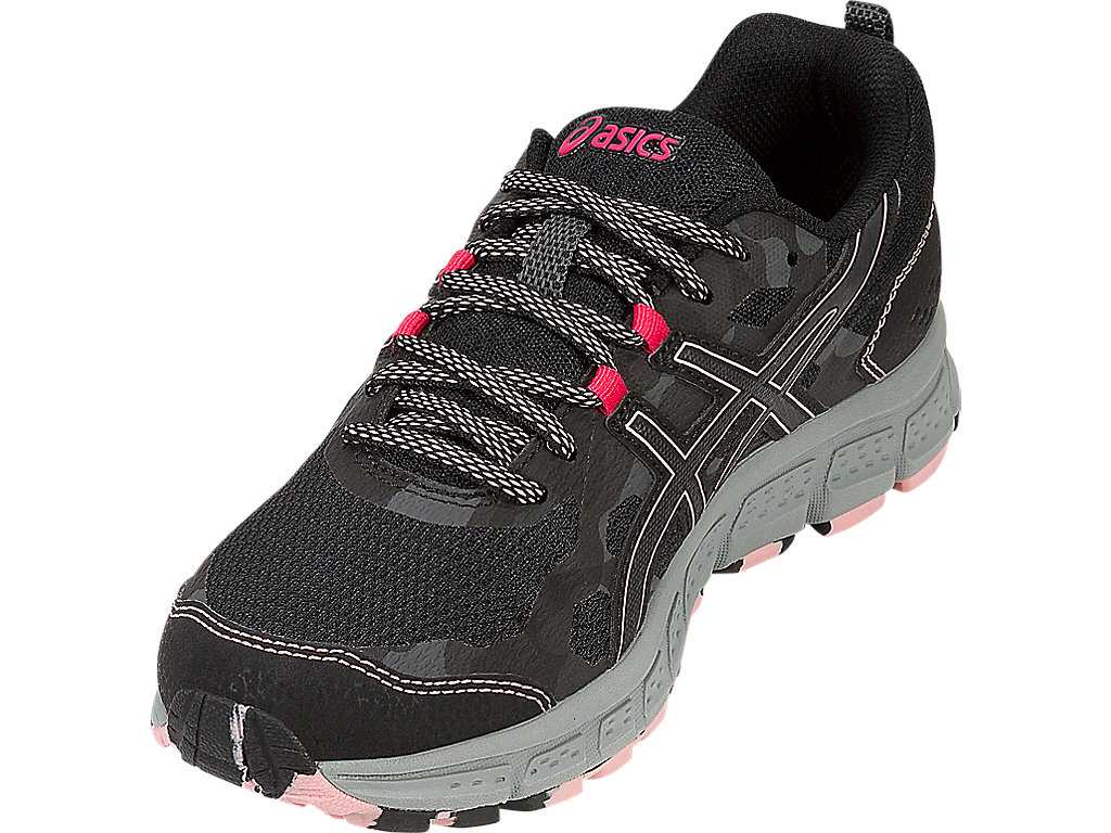 Buty Do Biegania W Terenie Damskie Asics Gel-scram 4 Czarne Ciemny Szare | 84925-RWNP