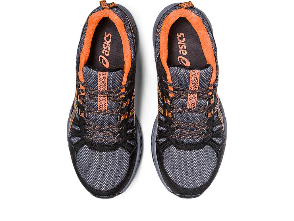 Buty Do Biegania W Terenie Męskie Asics Gel-venture 7 (4e) Jasny Szare Pomarańczowe | 21809-HQRX