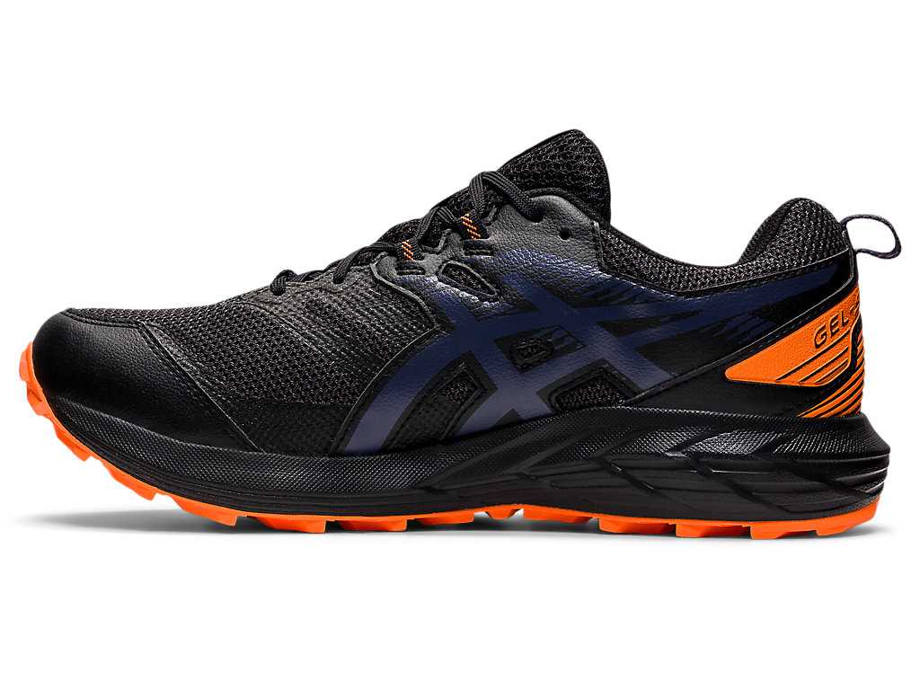 Buty Do Biegania W Terenie Męskie Asics Gel-sonoma 6 G-tx Czarne Indygo | 51306-IAQJ